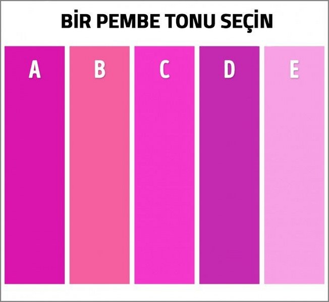 Hangi renk daha çok ilginizi çekti? (Zihin yaşını ortaya çıkaran renk testi) A24