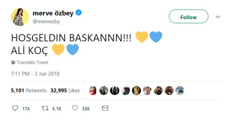 Fenerbahçe'nin yeni başkanı Ali Koç'a ünlülerden tebrik mesajı yağdı A24