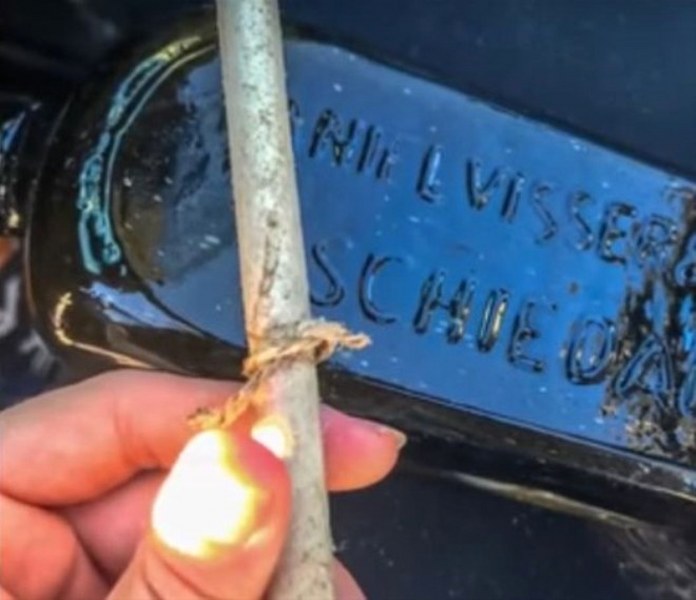 Gemiden atılan şişe 132 yıl sonra Avustralya'da bulundu A24