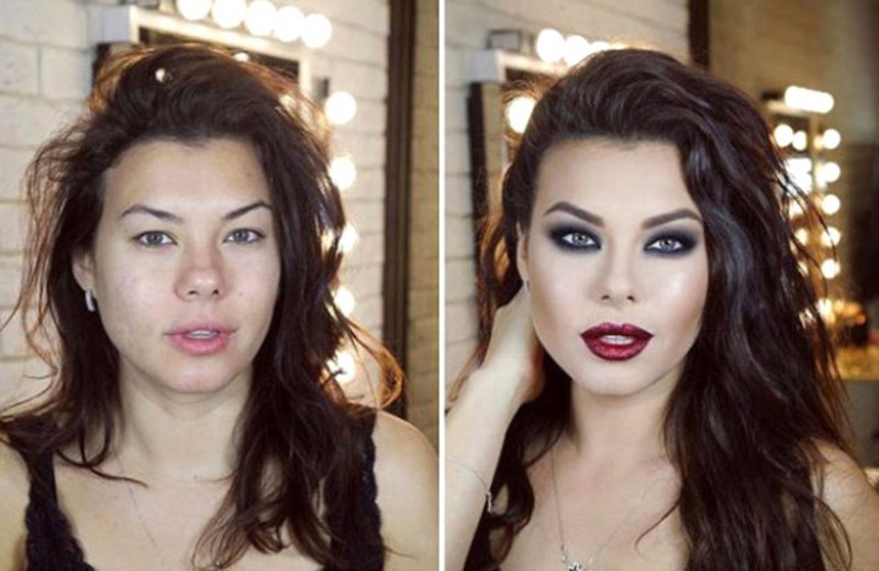 Rus kadınların makyajsız halleri A24