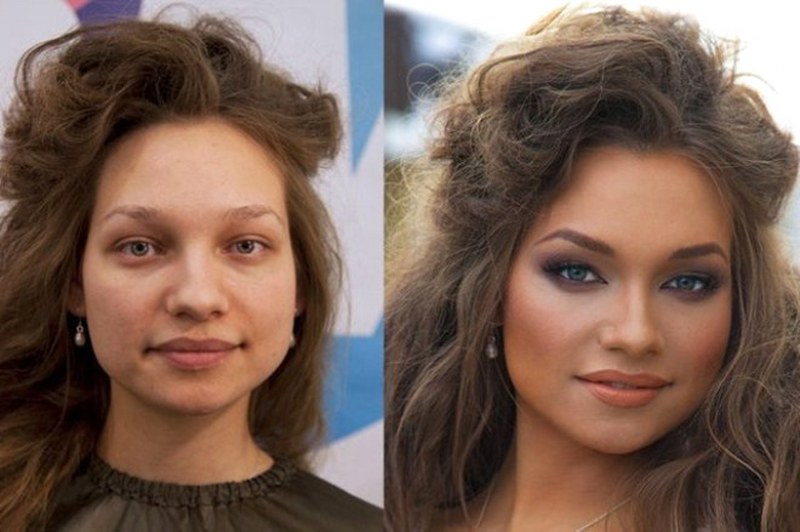 Rus kadınların makyajsız halleri A24