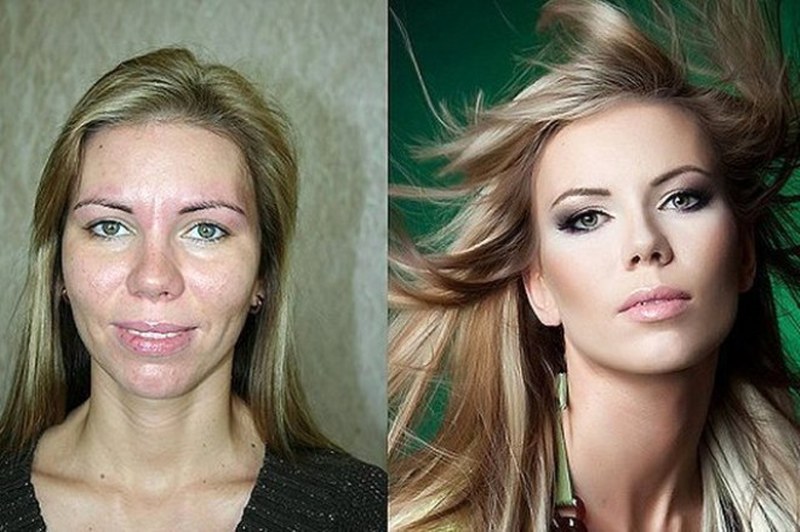 Rus kadınların makyajsız halleri A24