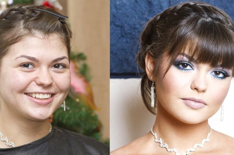 Rus kadınların makyajsız halleri A24