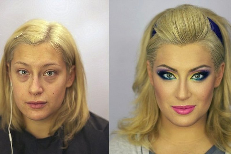 Rus kadınların makyajsız halleri A24