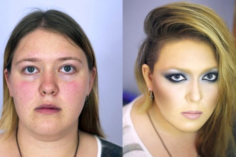 Rus kadınların makyajsız halleri A24