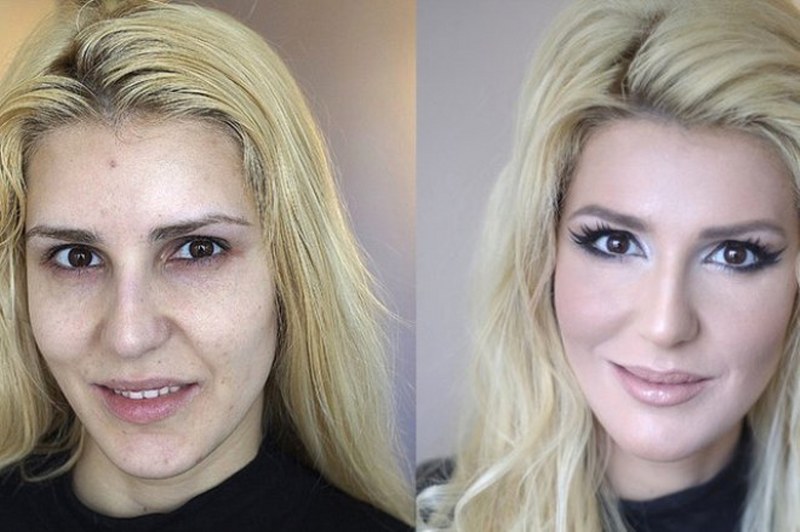 Rus kadınların makyajsız halleri A24