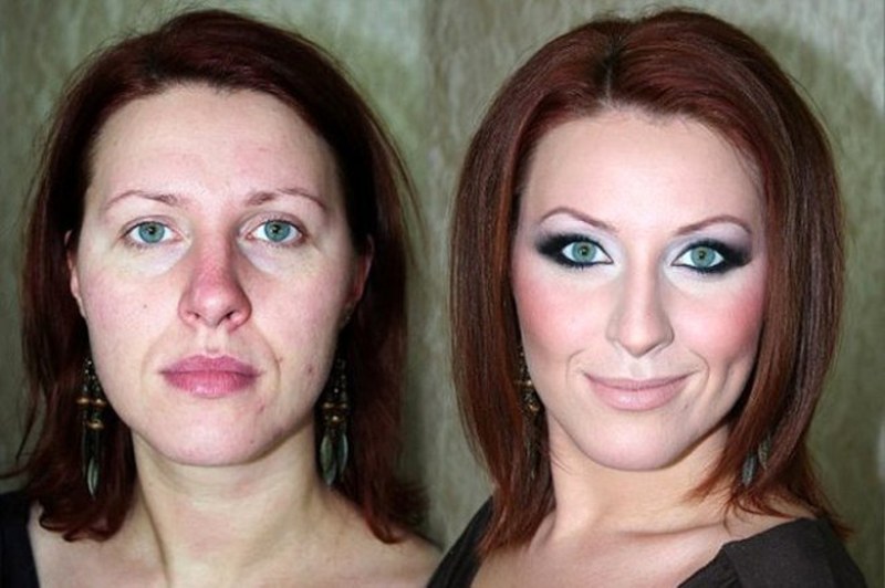 Rus kadınların makyajsız halleri A24