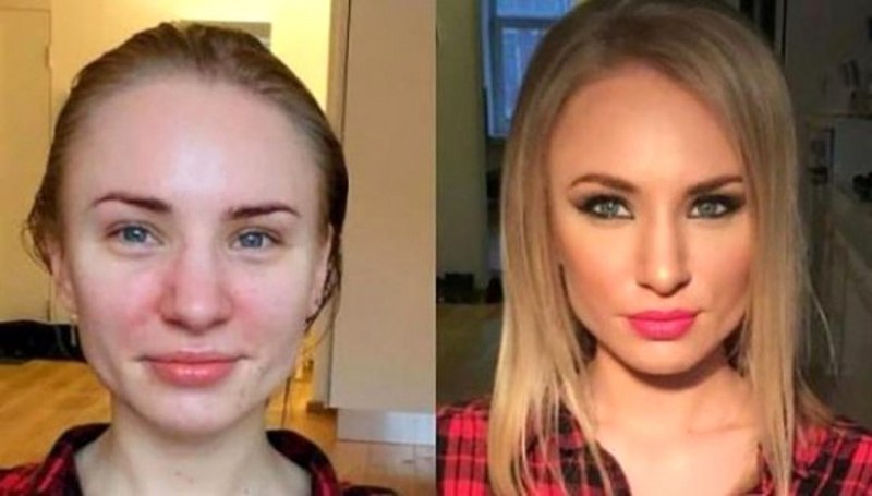 Rus kadınların makyajsız halleri A24