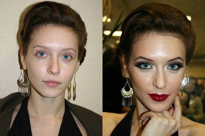 Rus kadınların makyajsız halleri A24