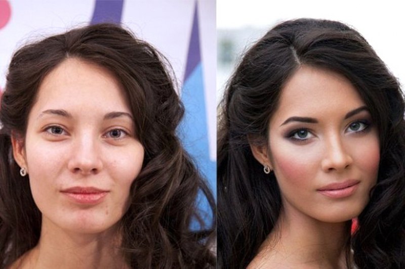 Rus kadınların makyajsız halleri A24