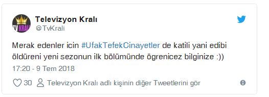 Ufak Tefek Cinayetler bomba gibi geliyor! Katilin kim olduğu açıklandı A24