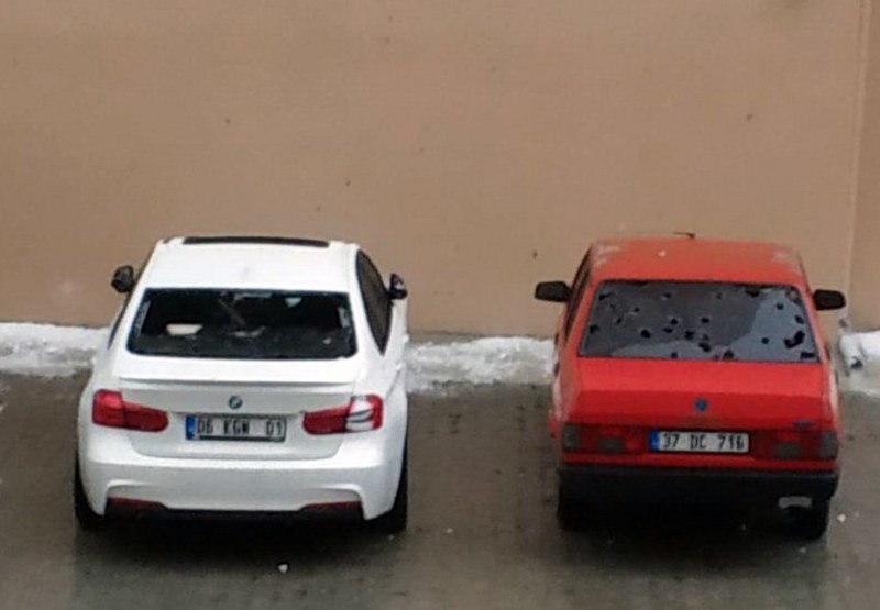 Kastamonu'yu felç eden dolu yağışı A24