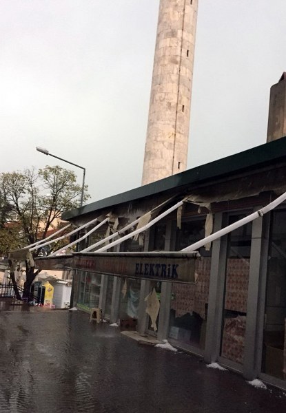 Kastamonu'yu felç eden dolu yağışı A24