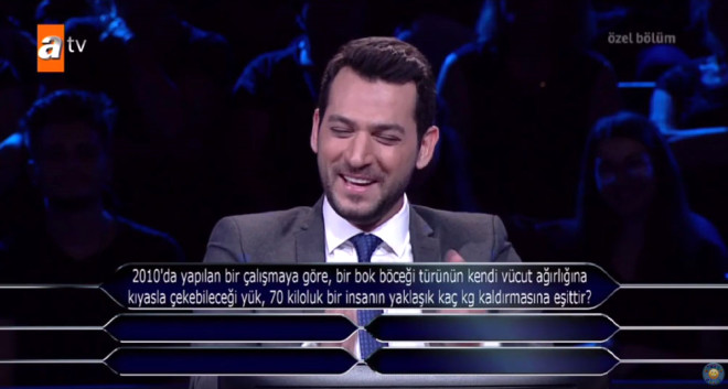 Milyonerdeki küfürlü soru gülme krizine soktu A24