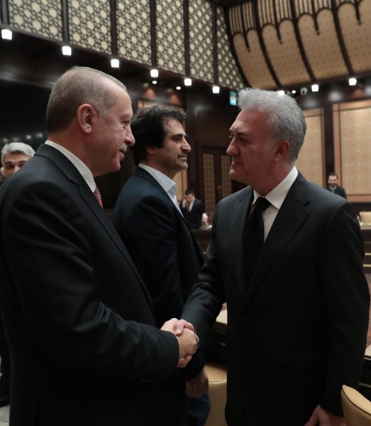 Beştepe'de sinema sektörünün yüzleri ağırlandı A24