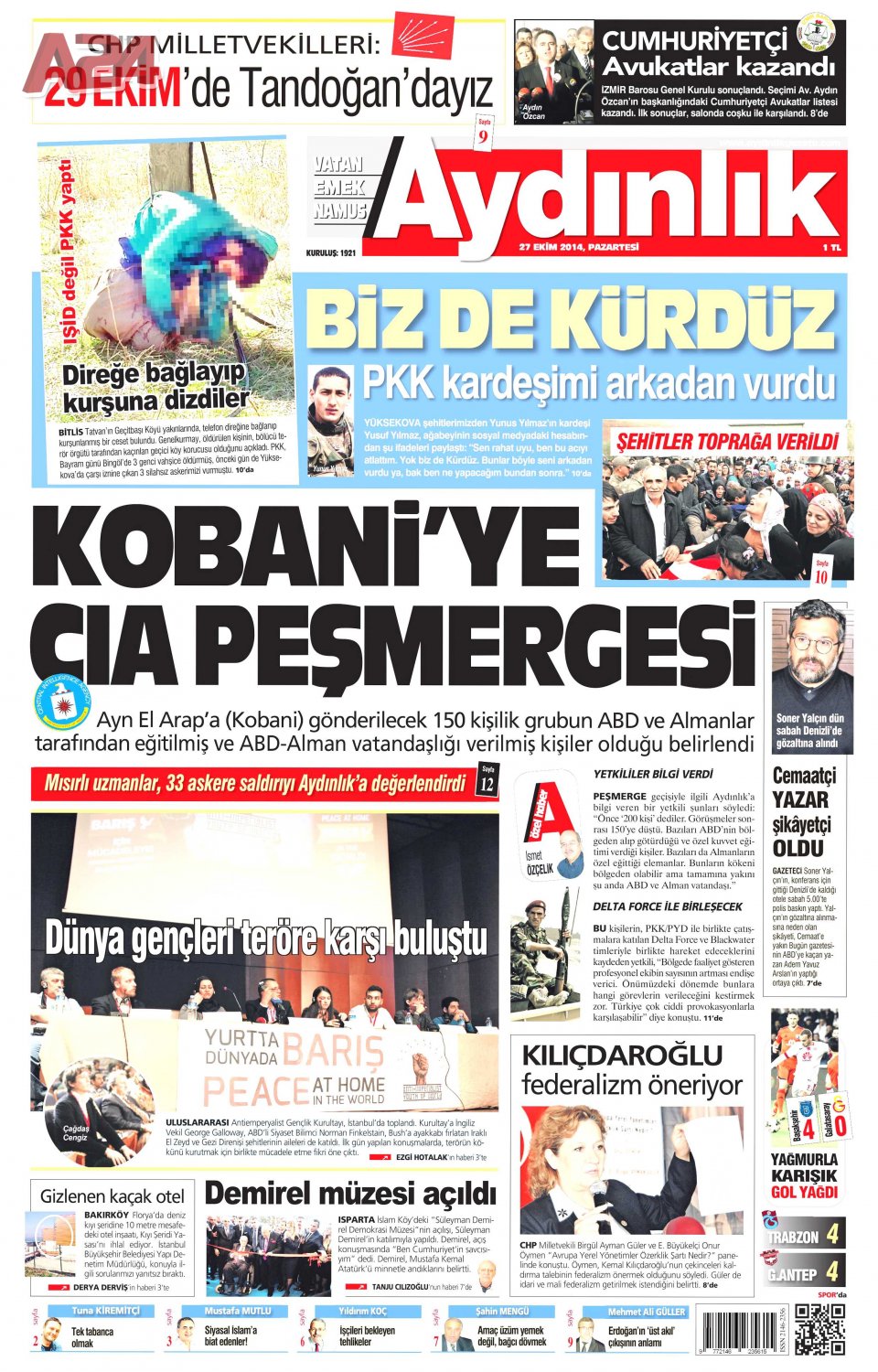 Aydınlık Gazetesi