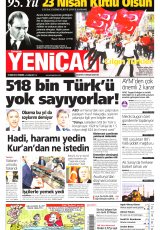Türkiye&apos; de Yeniçağ Gazetesi