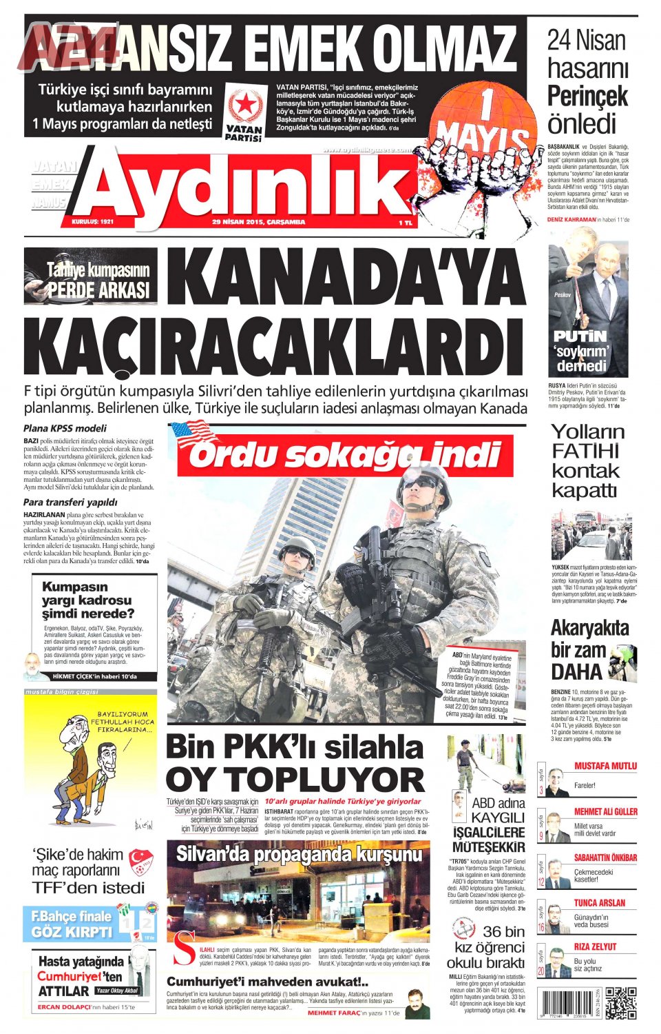 Aydınlık Gazetesi