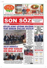 Ezine Son Söz Gazetesi Gazetesi