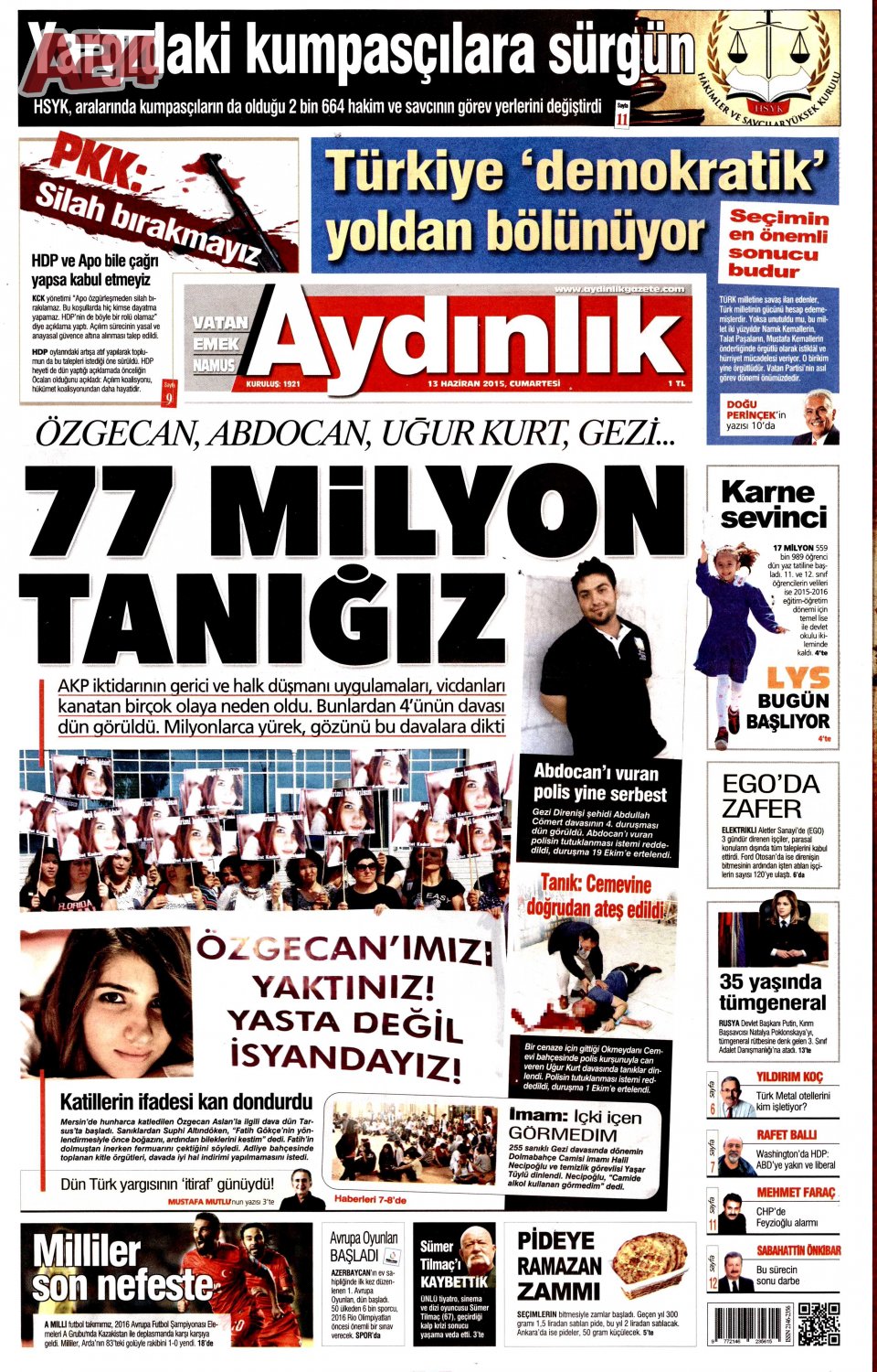 Aydınlık Gazetesi