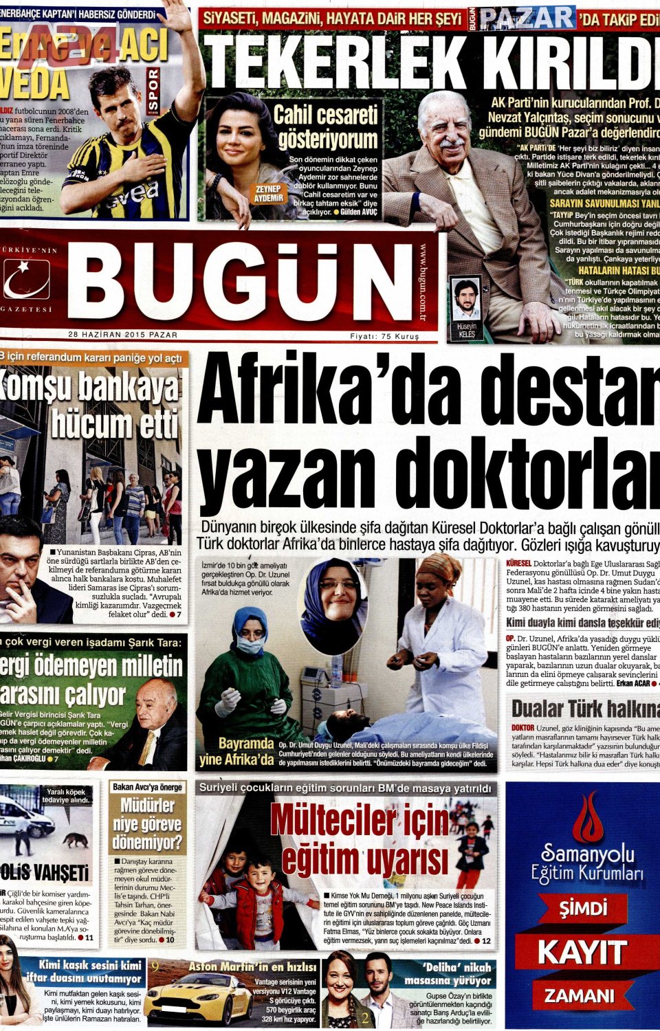 Bugün