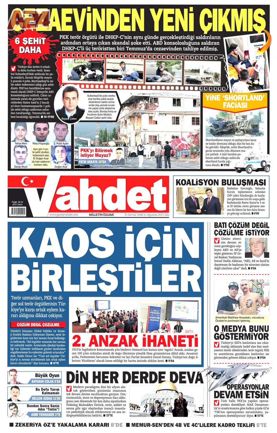 Vahdet Gazetesi