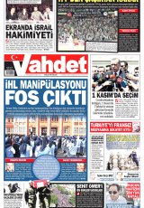 Vahdet Gazetesi Gazetesi