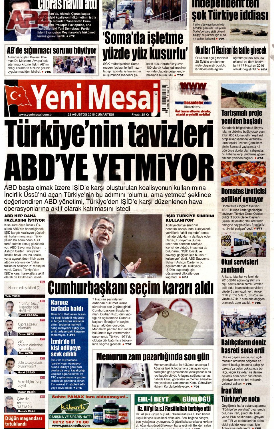 Yeni Mesaj