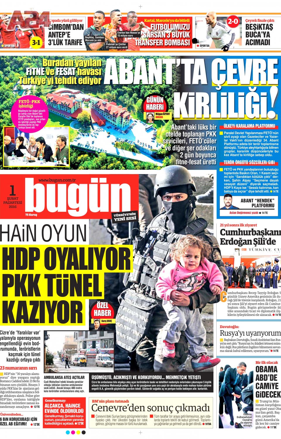 Bugün