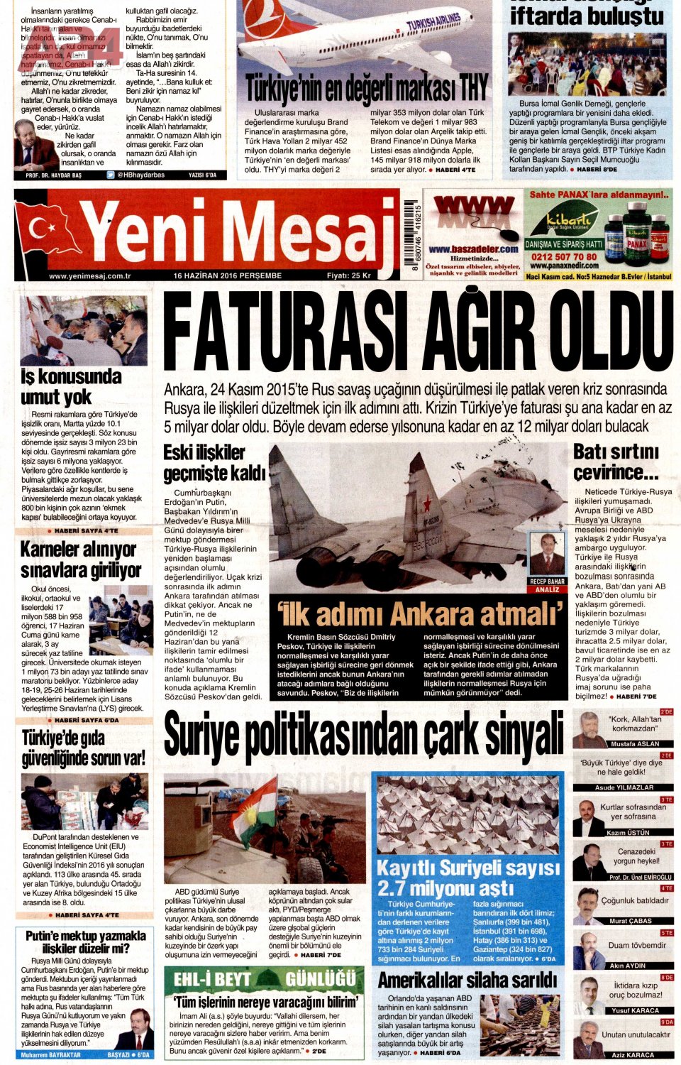 Yeni Mesaj