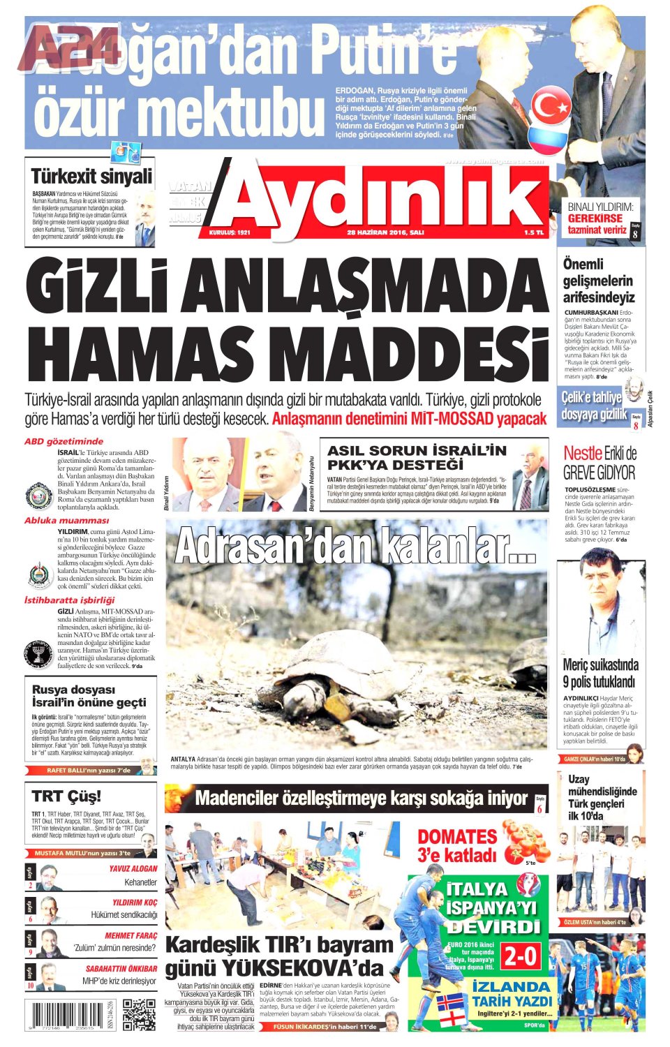 Aydınlık Gazetesi