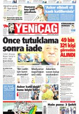 Türkiye' de Yeniçağ Gazetesi
