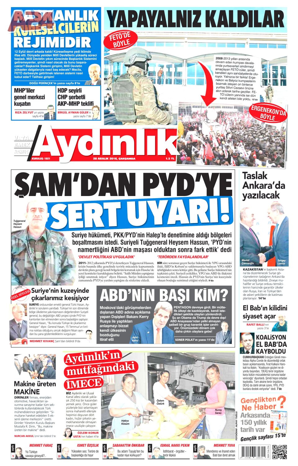 Aydınlık Gazetesi