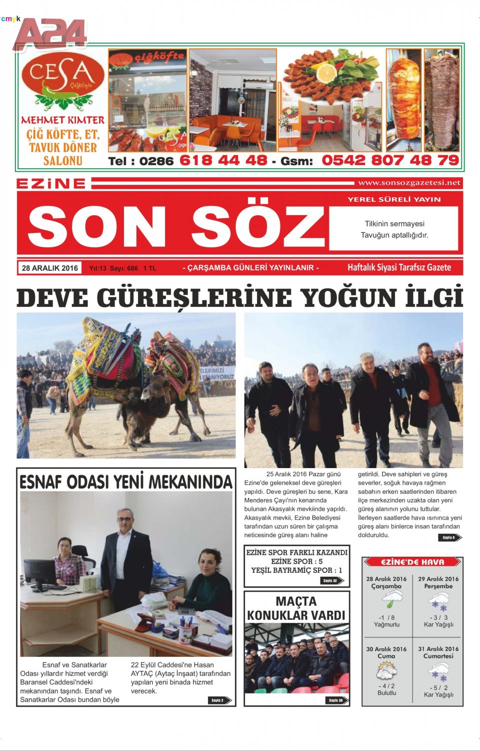 Ezine Son Söz Gazetesi