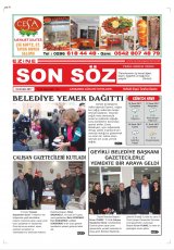 Ezine Son Söz Gazetesi Gazetesi