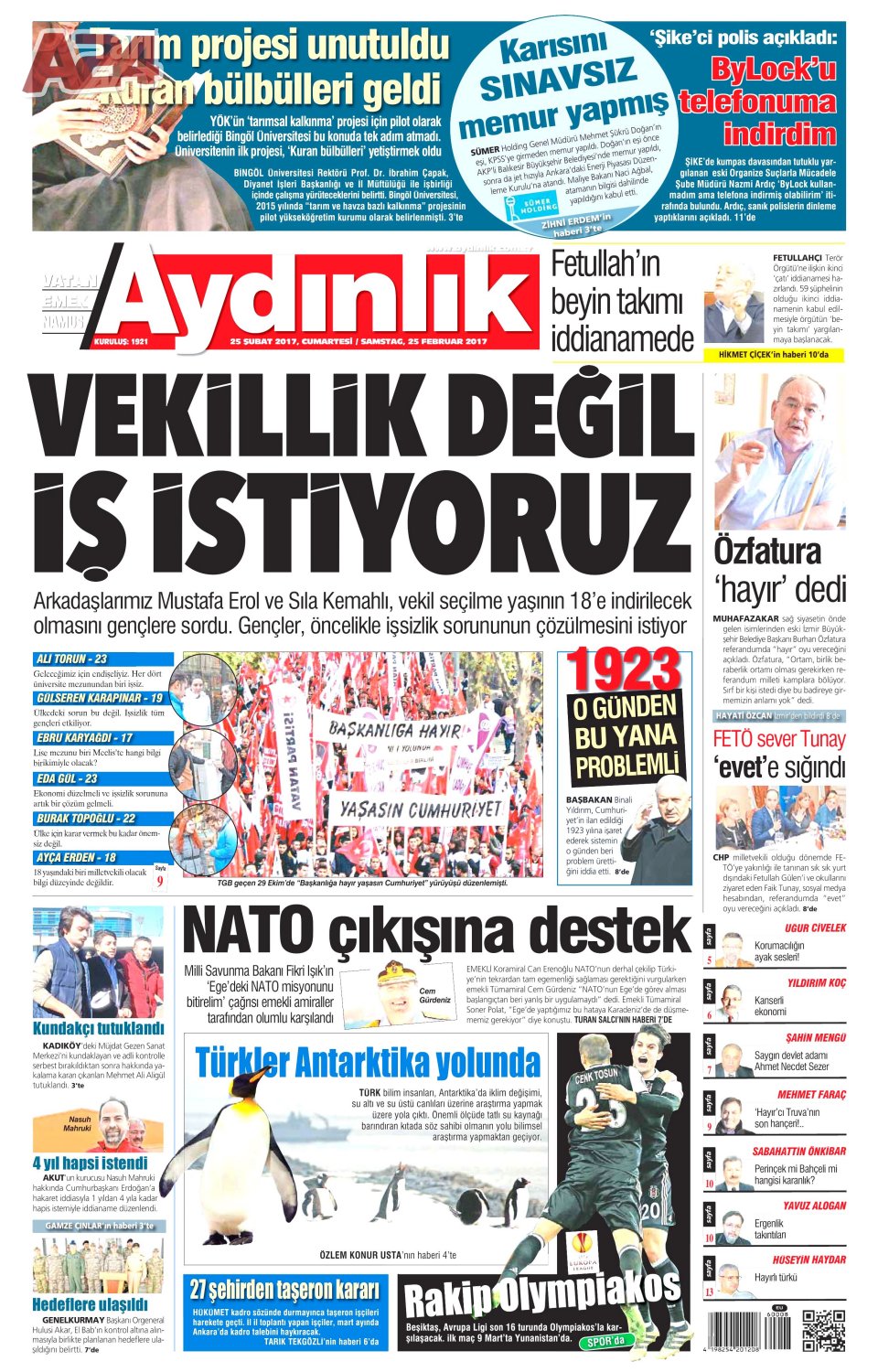 Aydınlık Gazetesi