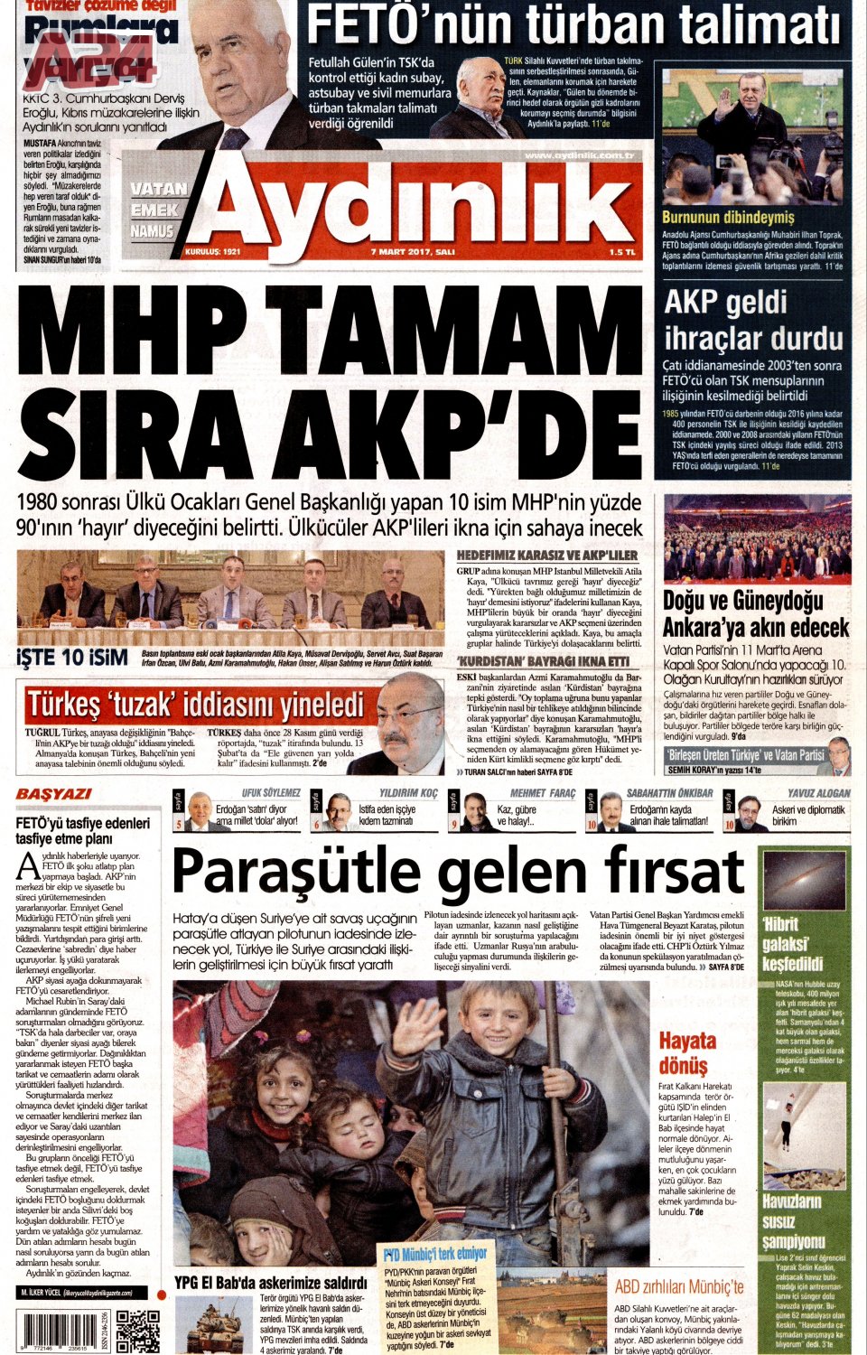 Aydınlık Gazetesi