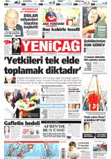 Türkiye' de Yeniçağ Gazetesi
