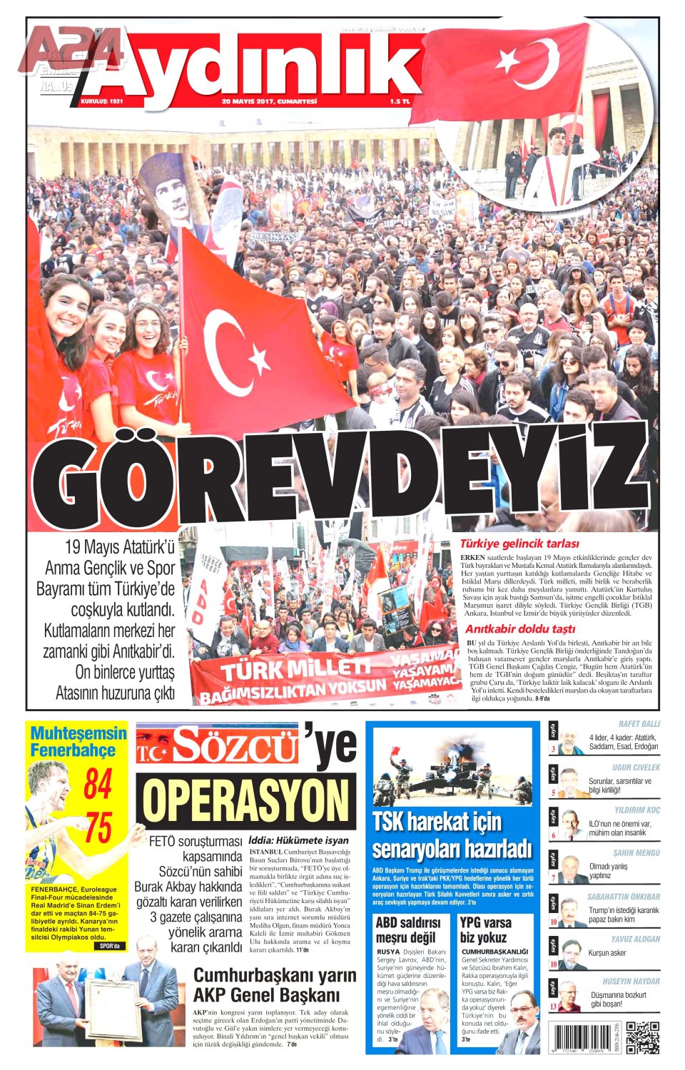 Aydınlık Gazetesi