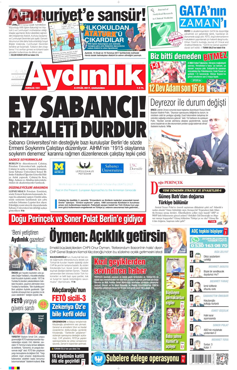 Aydınlık Gazetesi