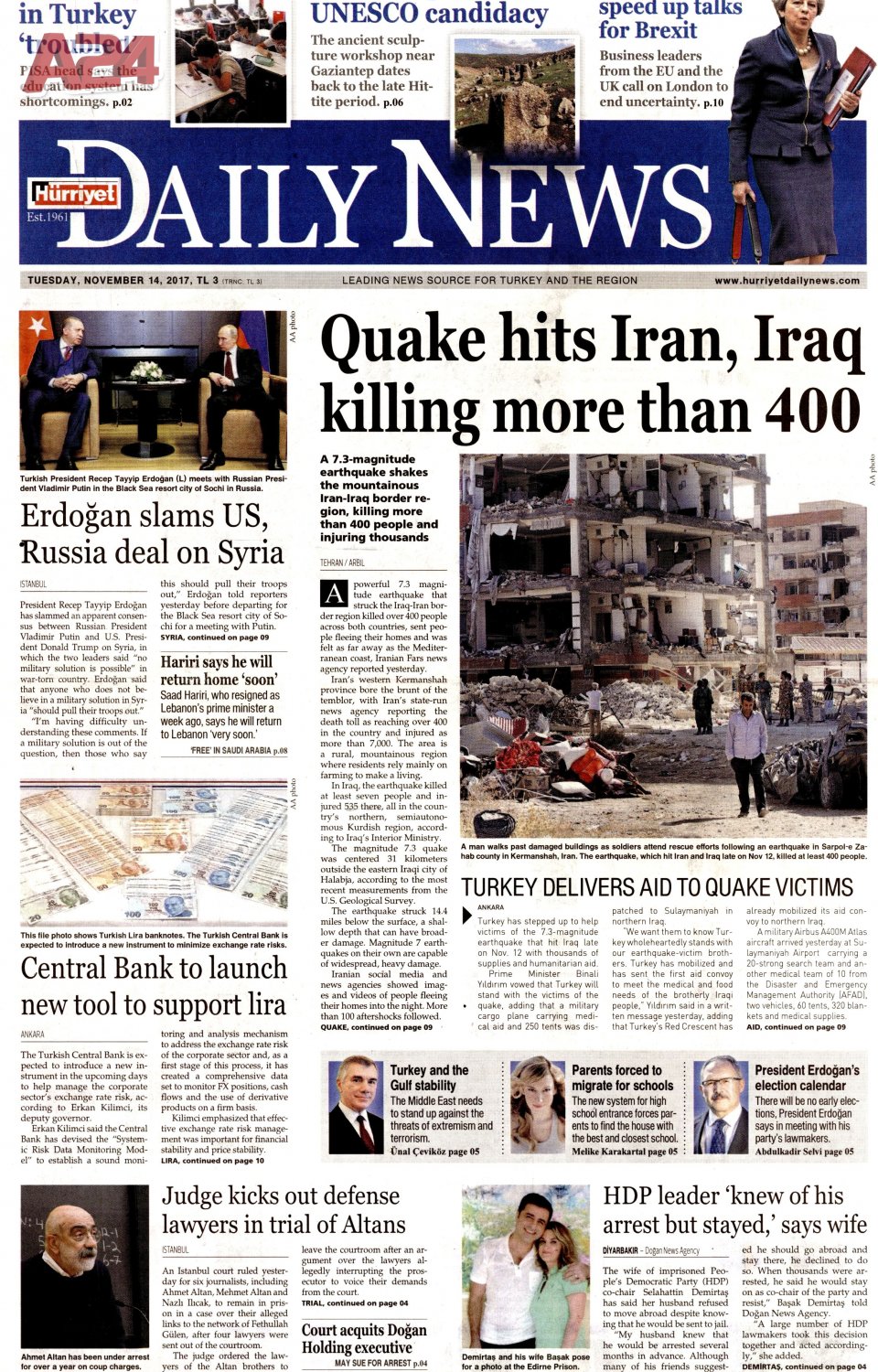 Hürriyet Daily News