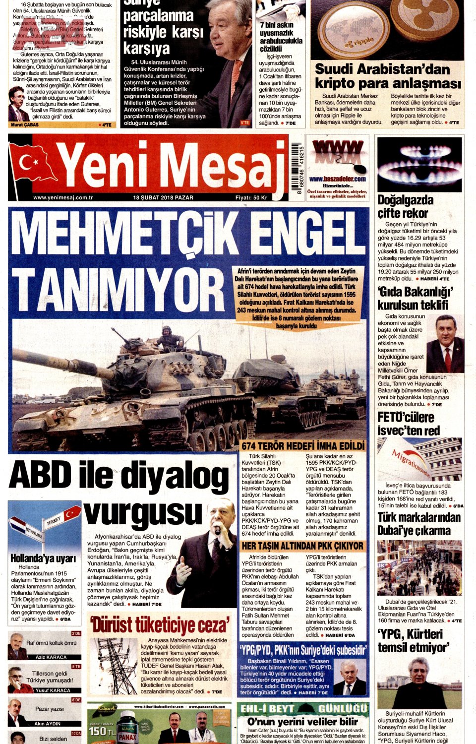 Yeni Mesaj