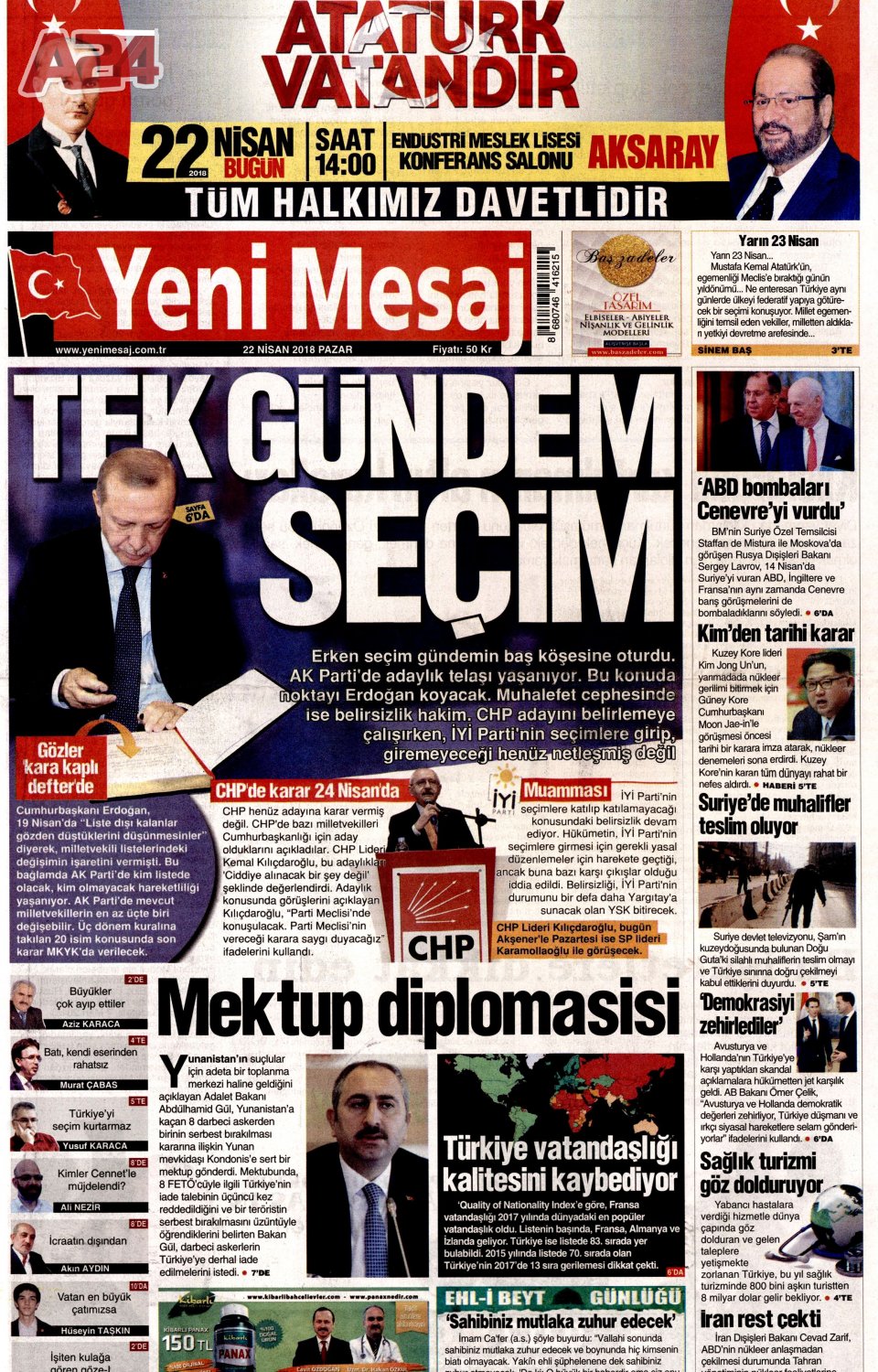 Yeni Mesaj