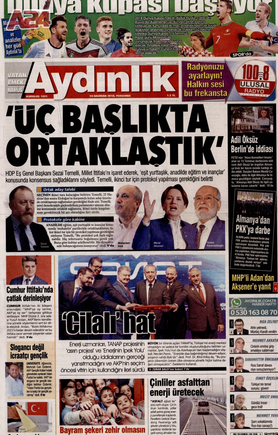 Aydınlık Gazetesi