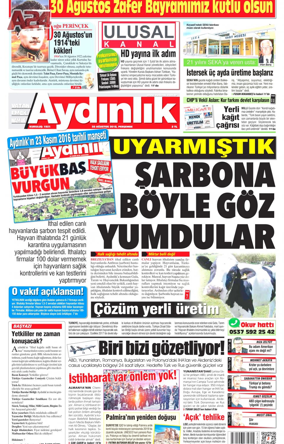 Aydınlık Gazetesi