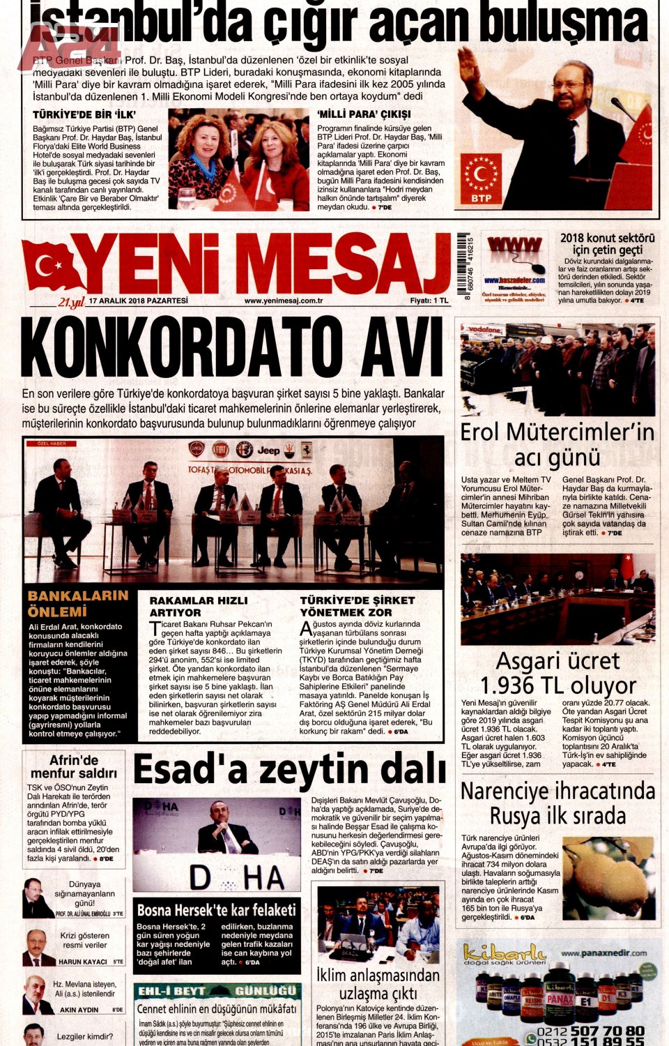 Yeni Mesaj