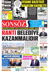 Ankara Son Söz Gazetesi