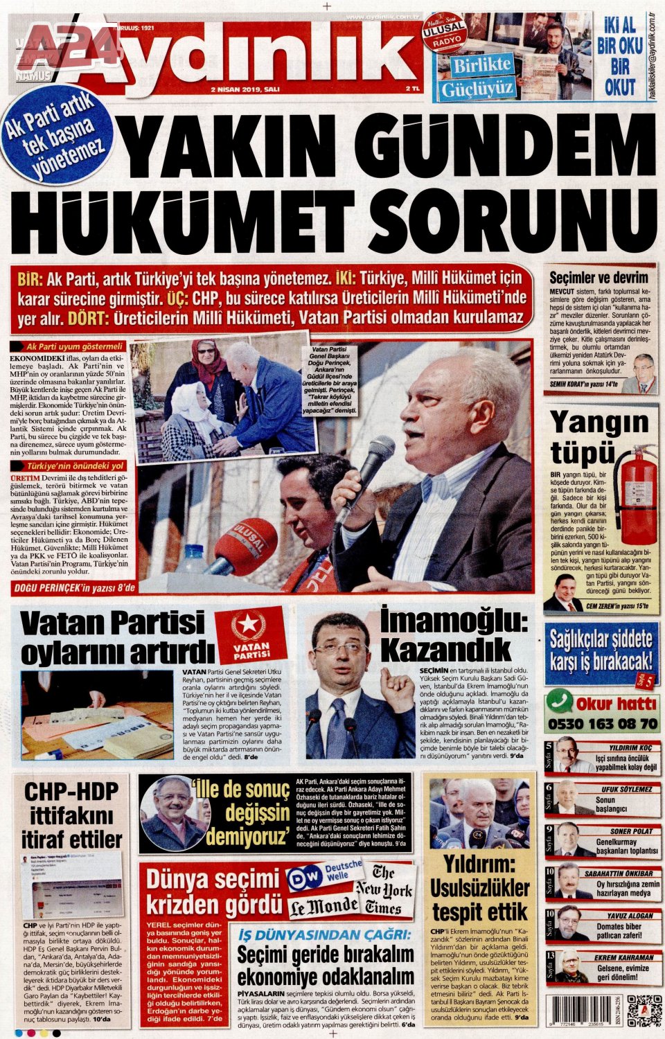 Aydınlık Gazetesi