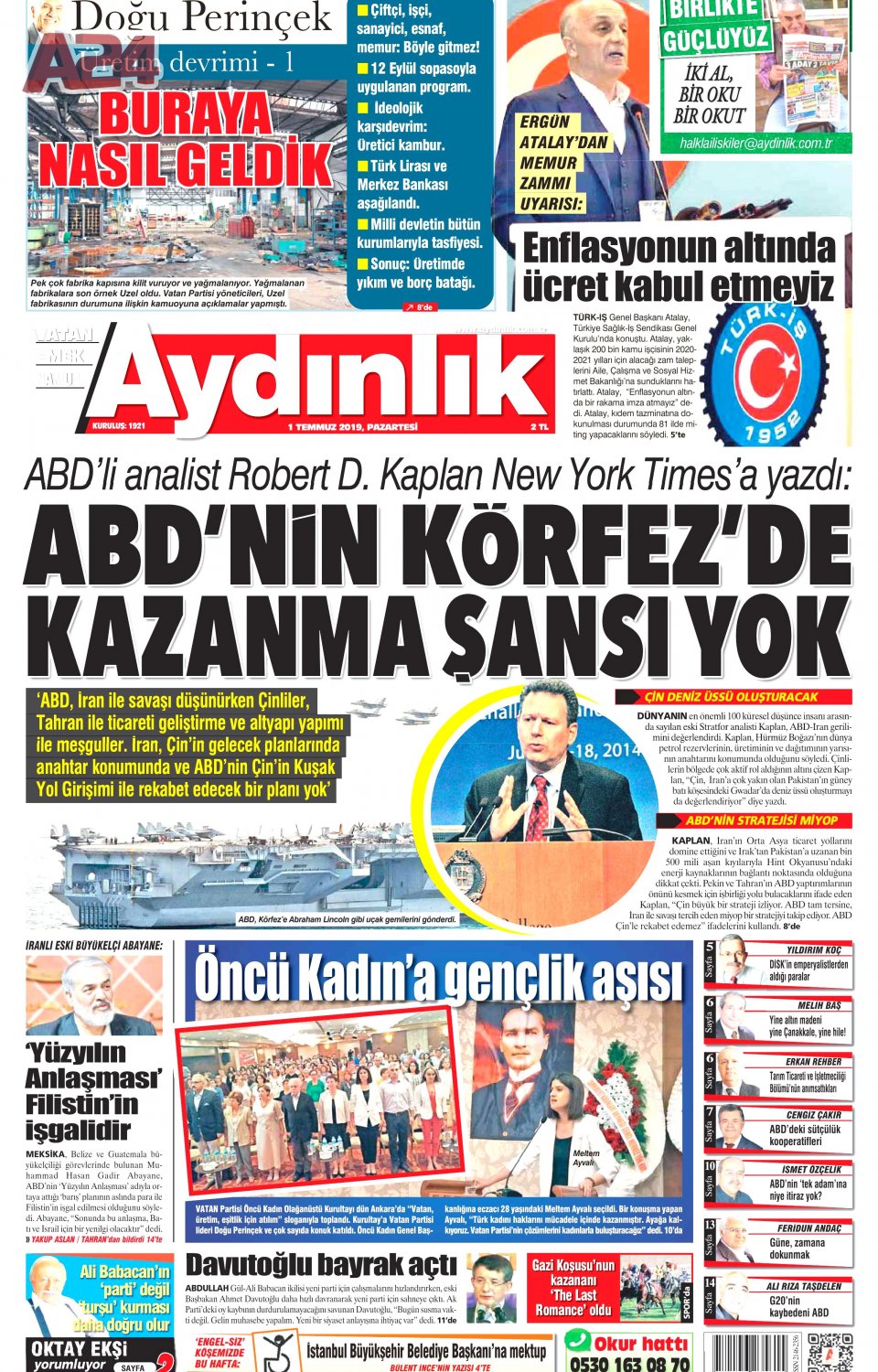 Aydınlık Gazetesi