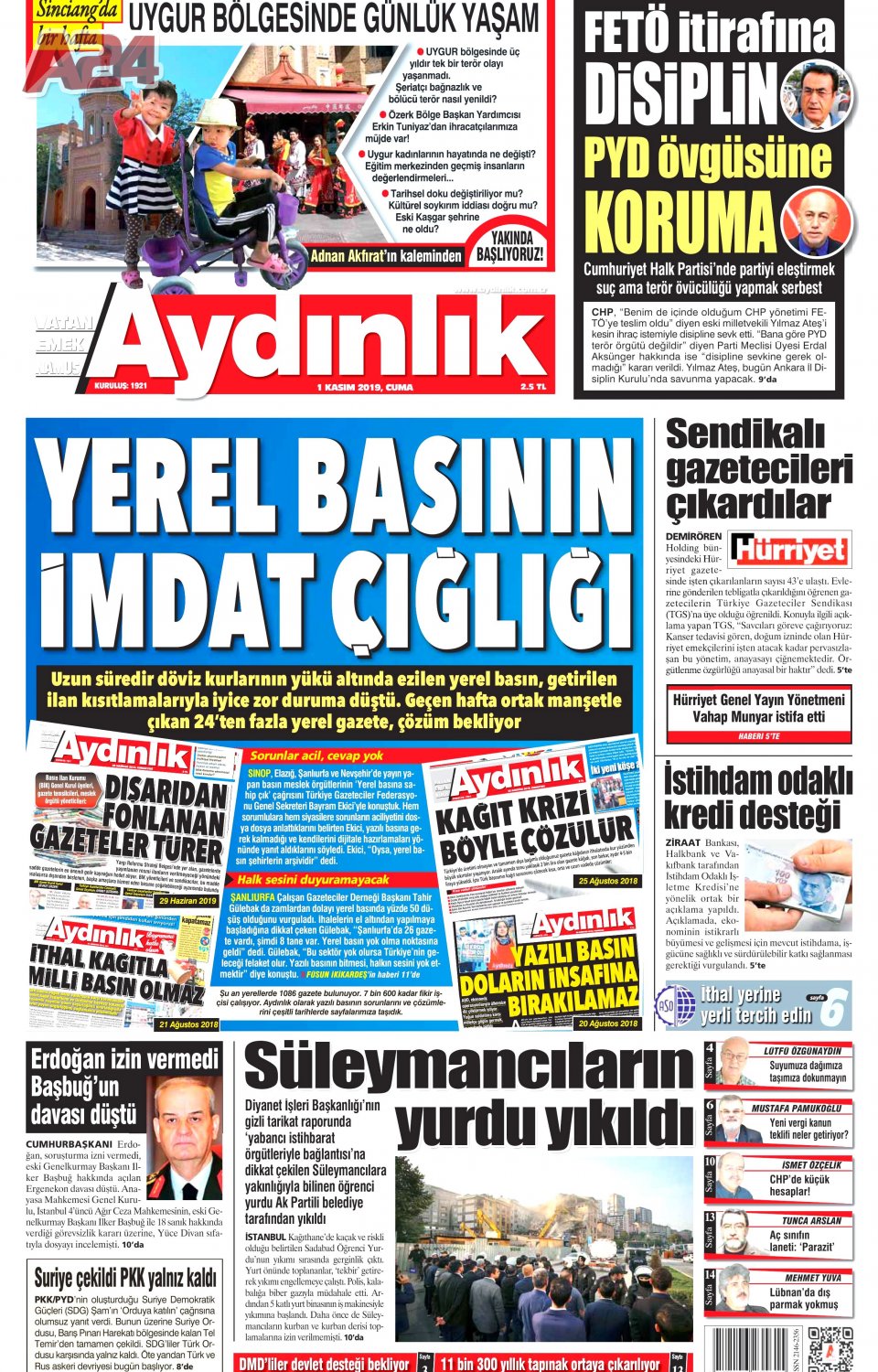 Aydınlık Gazetesi